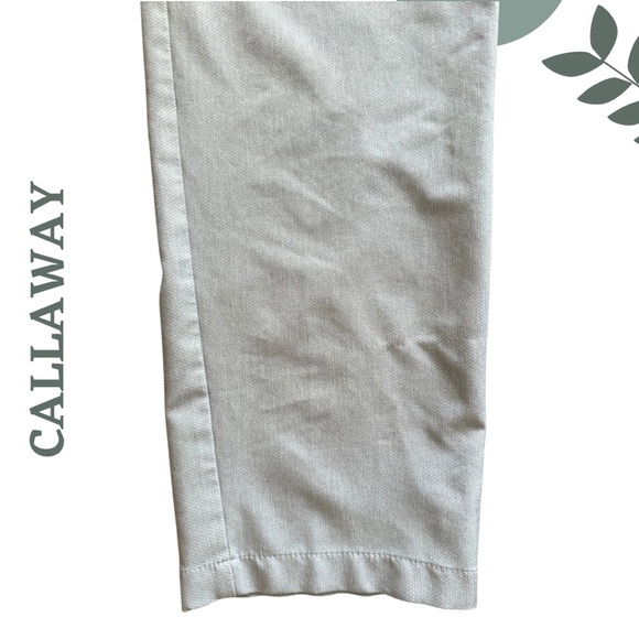 🛍️ 3/$40 Callaway Men’s Golf Pants 38x32 | Light Grey Stretch Performance - Picture 5 of 7